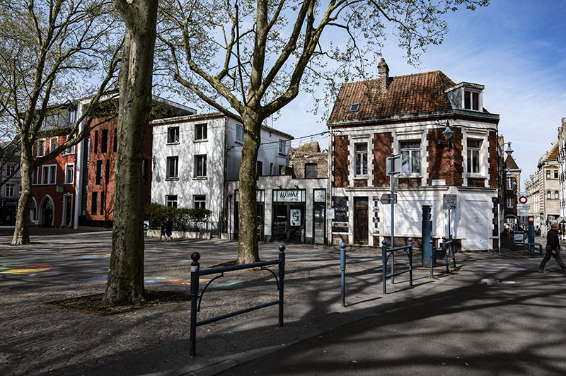 Häuser am Platz in Arras