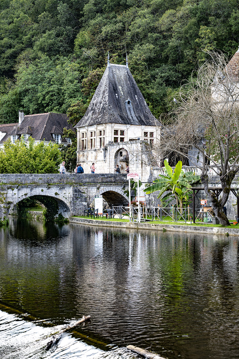 Brücke und Fluss in Brantôme