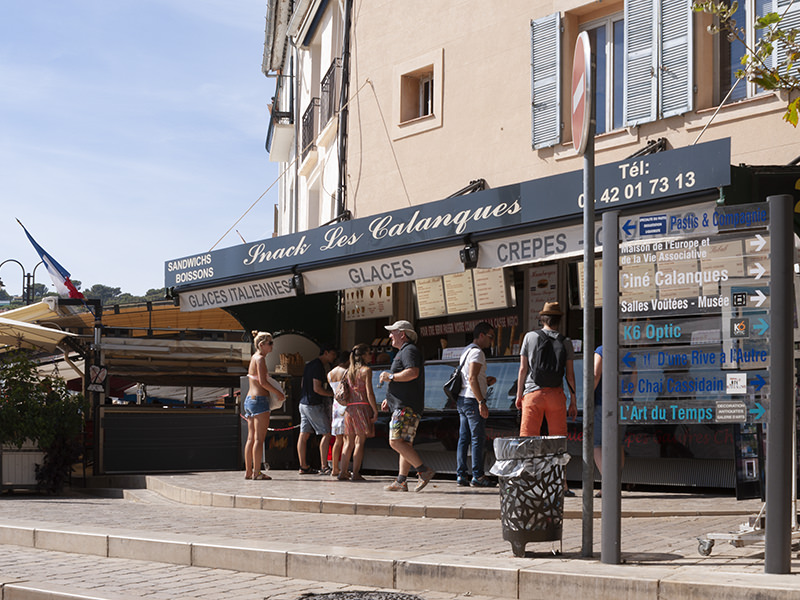 Hafenatmosphäre Cassis