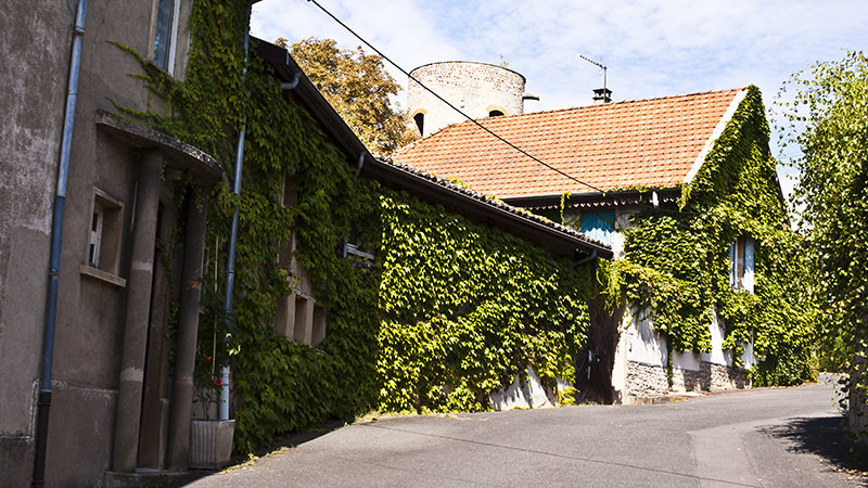 Schlossarchitektur in Les Dombes
