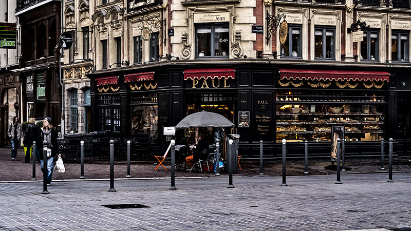 Geschäftsstrasse Lille