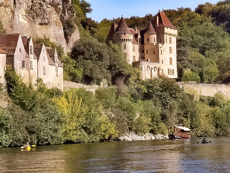 Gassen von La Roque-Gageac