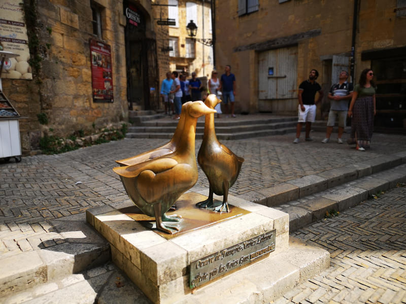 Gänse-Skulptur Sarlat