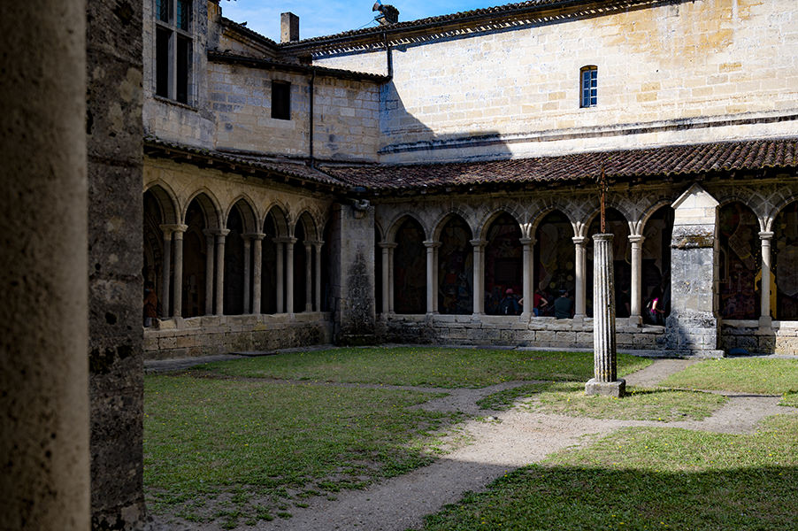 Klostergarten in Saint-Émilion