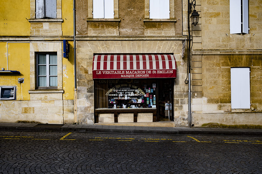 Historische Läden in Saint-Émilion