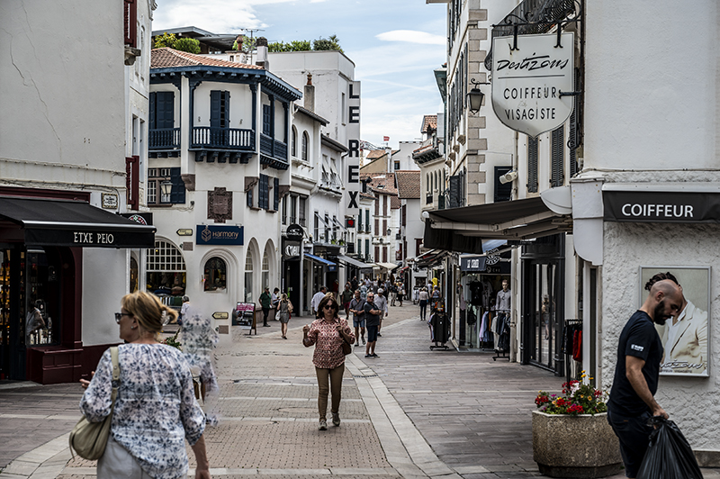Häuser, Strasse, Saint-Jean-de-Luz