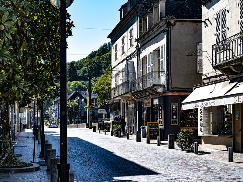 Strassenzug in Terrasson