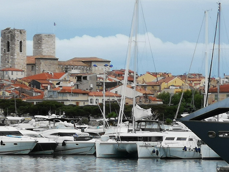  Segelyachten im Hafen vor der Antibes | © Bert Schwarz 2019