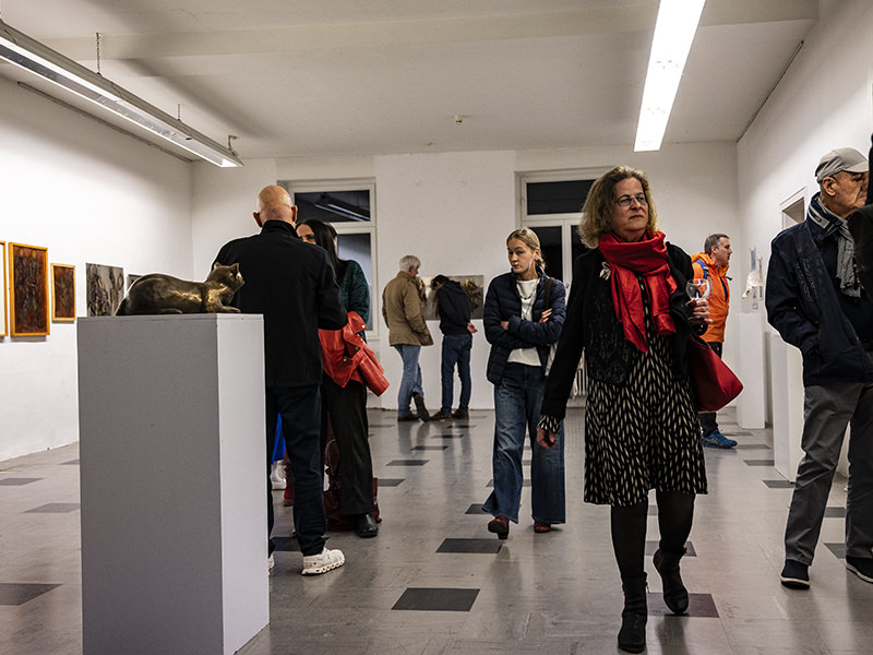 Ausstellung im KunstLANDing Aschaffenburg | © Bert Schwarz 2025