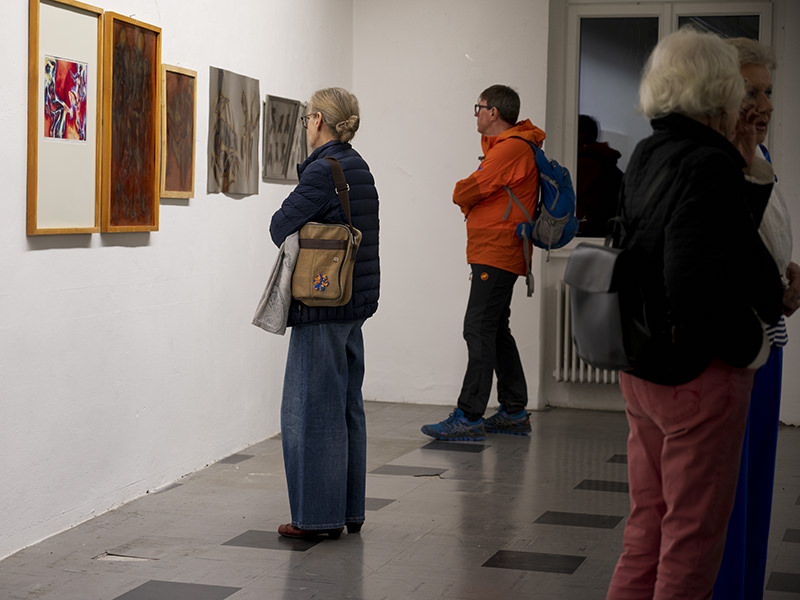 Exponate im KunstLANDing | © Bert Schwarz 2025