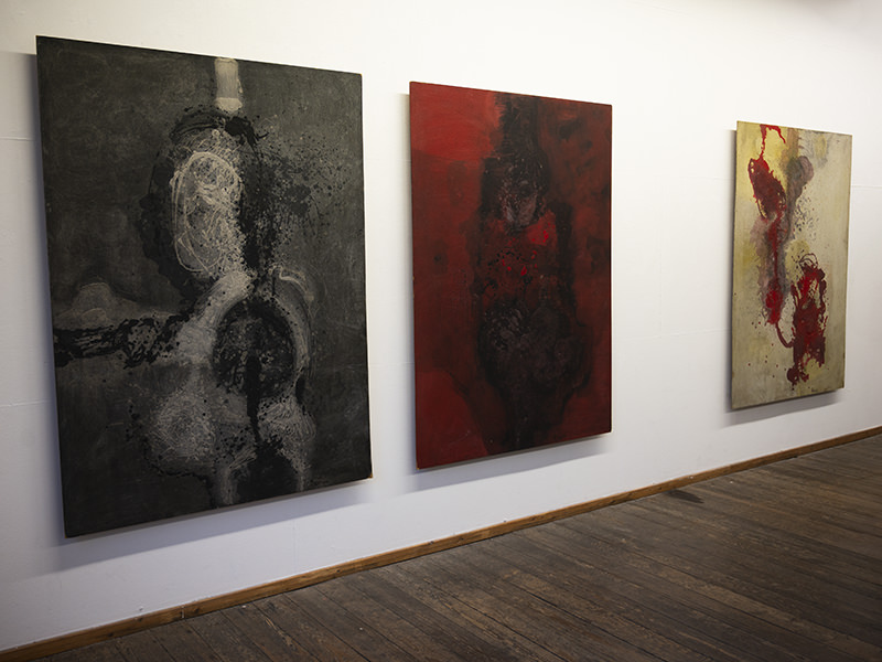 Gemälde-Ausstellung im KunstLANDing | © Bert Schwarz 2025