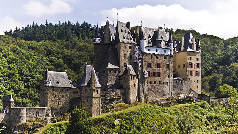 Vollansicht Burg Eltz