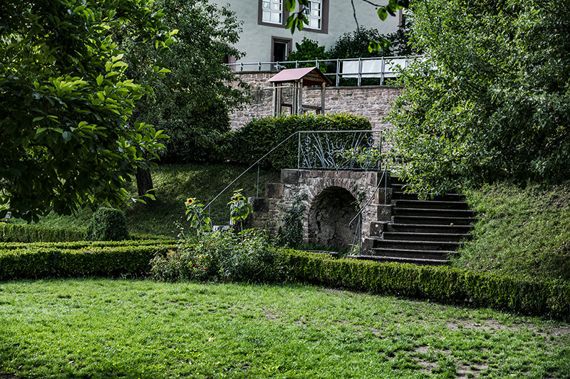 Garten Burg Rothenfels
