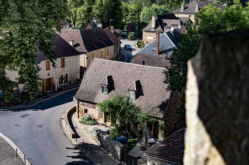 Das Tor zum Manoir de la Salle