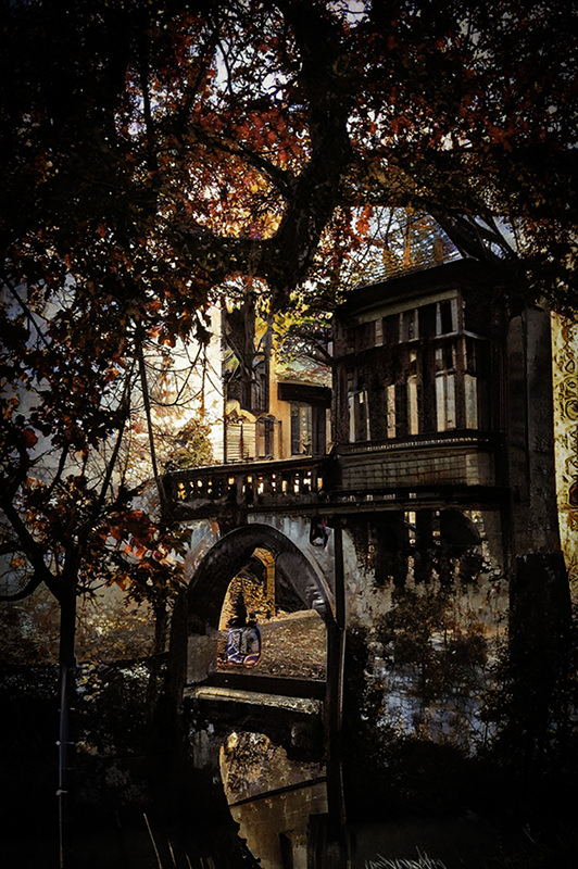 Blick in den inneren Burghof
