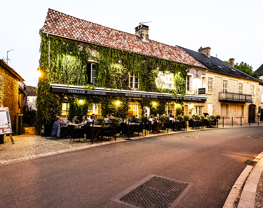 Restaurant de La Poste, Aussengastro | © Bert Schwarz 2022