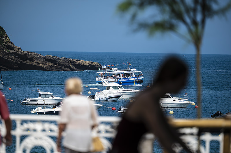 Bucht, Meer, Strand, Fähre, San Sebastián | © Bert Schwarz 2025