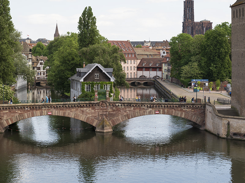 Petite-France, Ill, Saint-Martin-Brücke, Strasbourg | © Bert Schwarz 2022