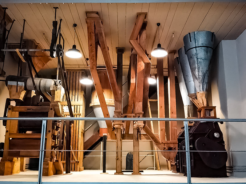 Getreidemühle Technik | © Bert Schwarz 2021