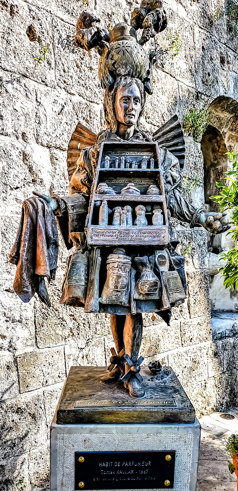 Statue Der Parfumeur Grasse | © Bert Schwarz 2019