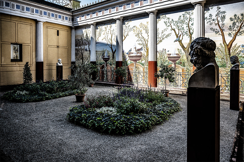 Innenhof des Pompejanums | © Bert Schwarz 2025