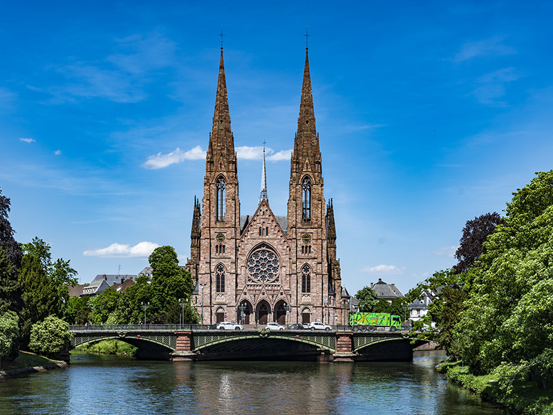 Église Saint-Paul vom Wasser aus | © Bert Schwarz 2022