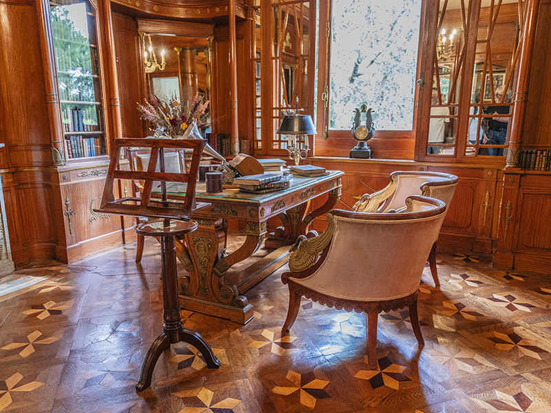 Arbeitszimmer von Edmond Rostand | © Bert Schwarz 2023