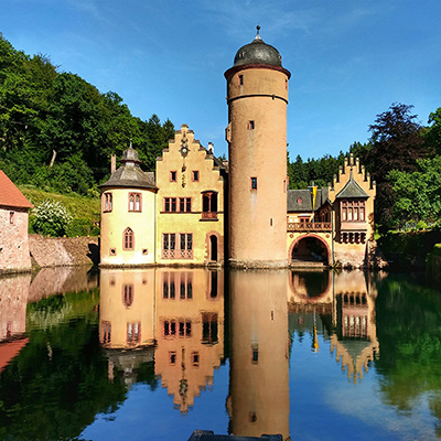 Blick auf das Schloss über den Schlossteich | © Bert Schwarz 2024