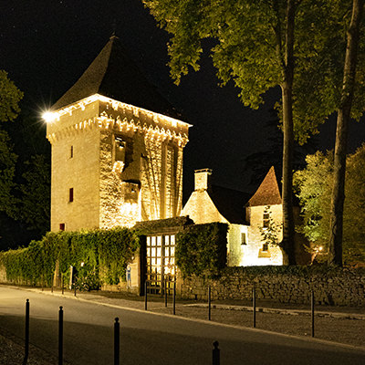 Der Burgfried des Schlosses von St. Leon-sur-Vezere. | © Bert Schwarz 2021