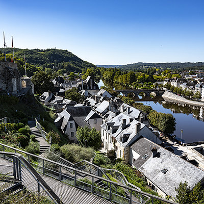 Blick über die Stadt auf die Dordogne | © Bert Schwarz 2021