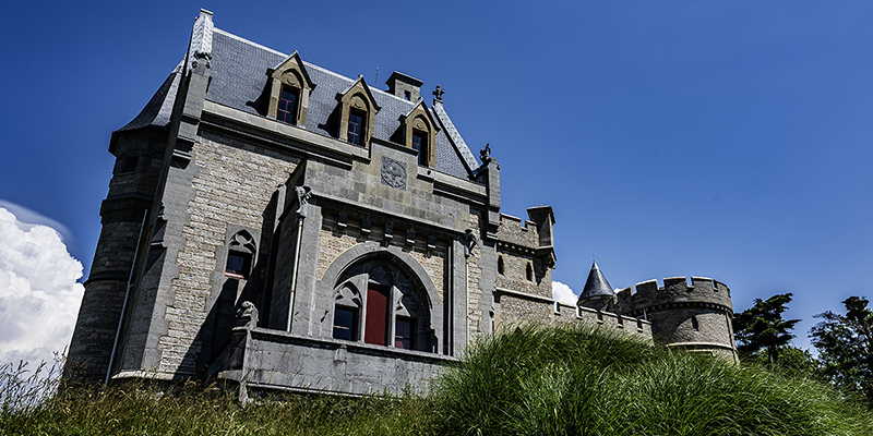 Chateau d'Abbadie ist das Schloss und Observatorium, das von Antoine d'Abbadie erbaut wurde und wo er sein Lebenswerk hinterlässt | © Bert Schwarz 2023