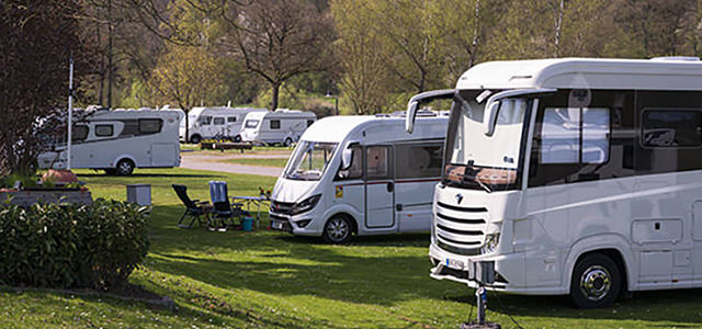 Ein Platz für Wohnmobile, Wohnwagen, und Zelte | © Bert Schwarz 2025