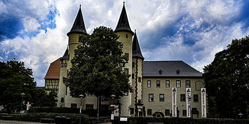 Das Schloss von Lohr ist das Wahrzeichen der Stadt | © Bert Schwarz 2024