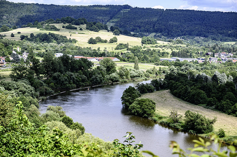 Blick in das Maintal und die Westhänge des Spessart | © Bert Schwarz 2024
