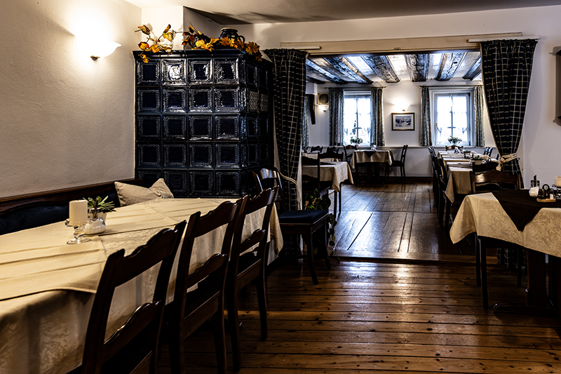 Speisen im ersten Stock | © Bert Schwarz 2025