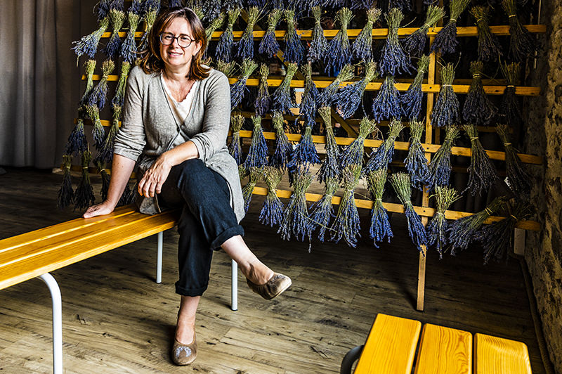 Rachel Soulayres und der Lavendel | © Bert Schwarz 2022
