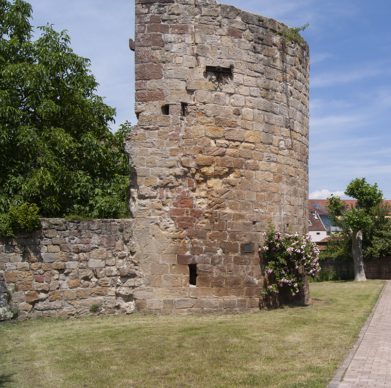 Stadtmauer, Wachturm, Ruine | © Bert Schwarz 2020