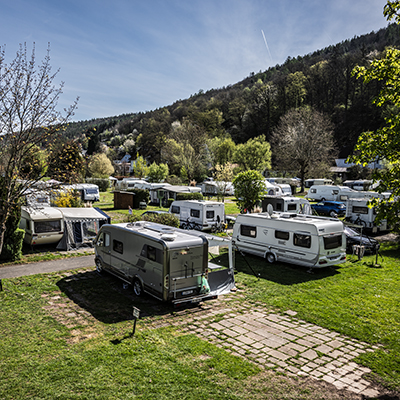 Campingplatz, Wohnwagen | © Bert Schwarz 2025