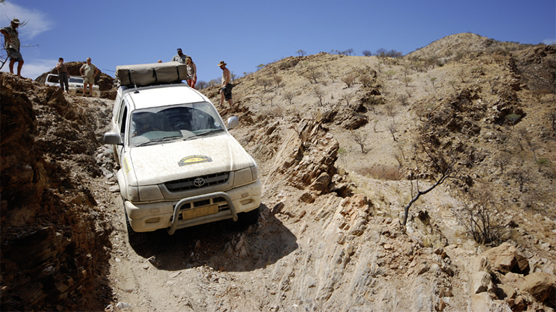 Abstieg Pass van Zyl