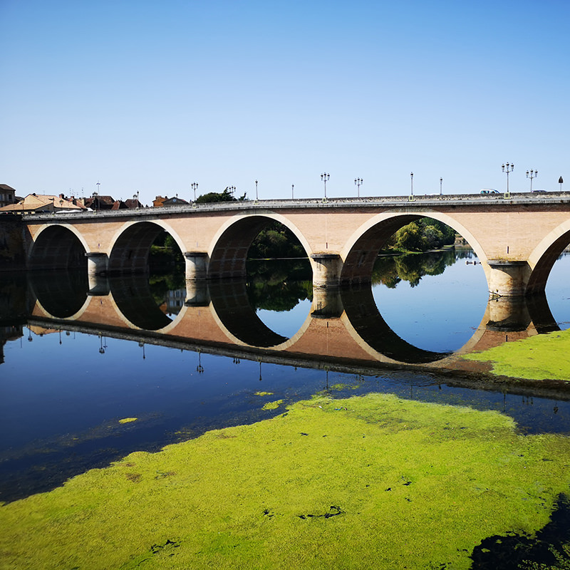 Fluss, Brücke, Dordogne | © Bert Schwarz 2020